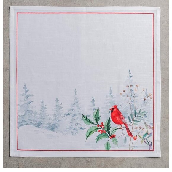 NEW!! Maison d' Hermine Holiday Napkins Set of Four - Picture 7 of 8
